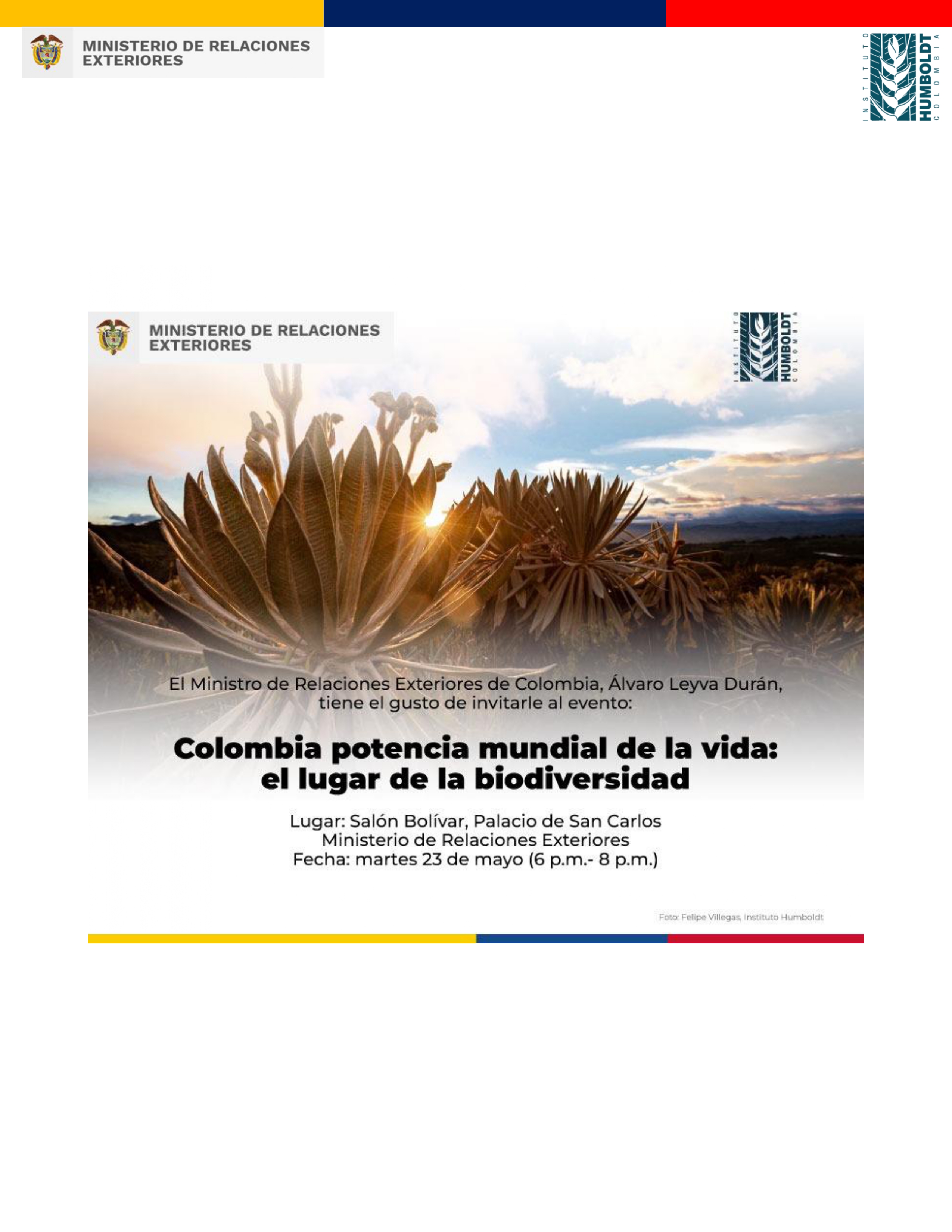 Colombia Potencia Mundial De La Vida El Lugar De La Biodiversidad